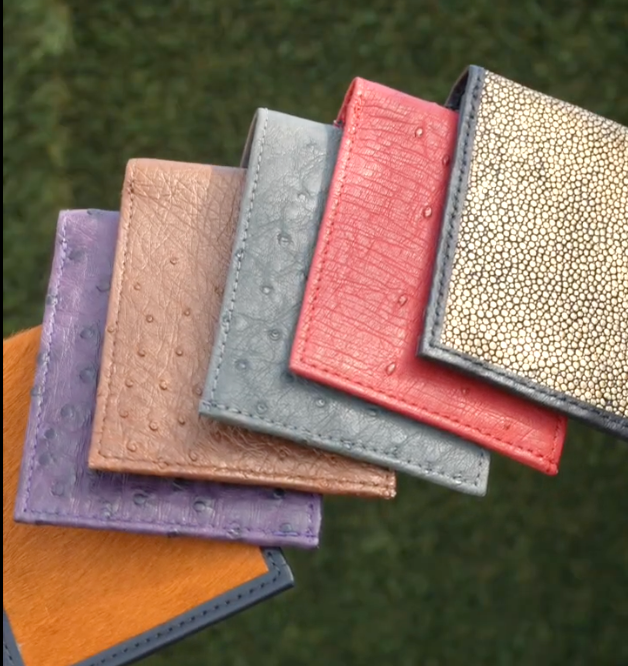 Premium Exotic Leather Wallet Collection